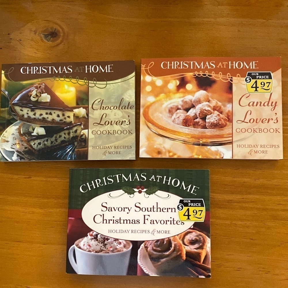 Christmas At Home Recipe Book Bundle EUC